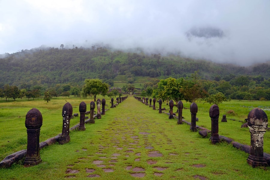 The Ancient Museum Entrance of Wat Phou