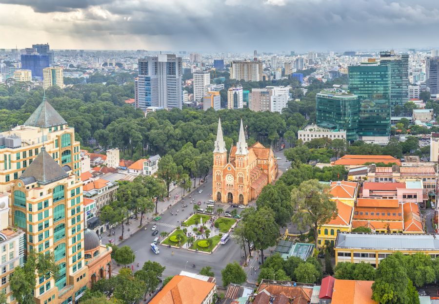 The Square In Front Of The Cathedral