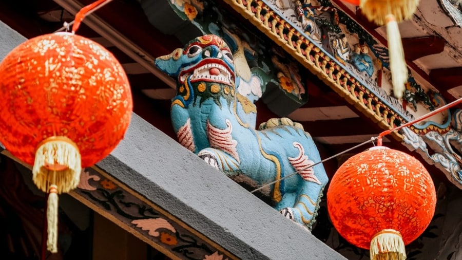 Unique Architecture Of Ong Pagoda