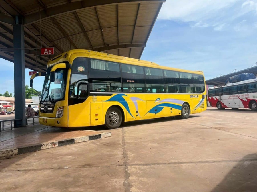 Vientiane To Phnom Penh by bus