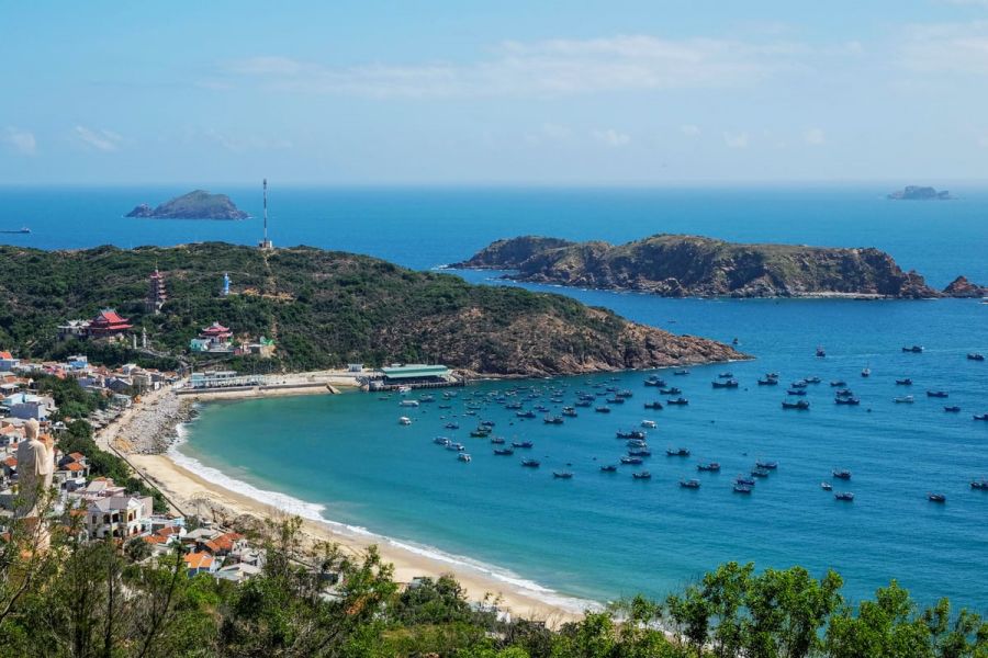 Experience The Stunning Scenery Of Nhon Hai Beach