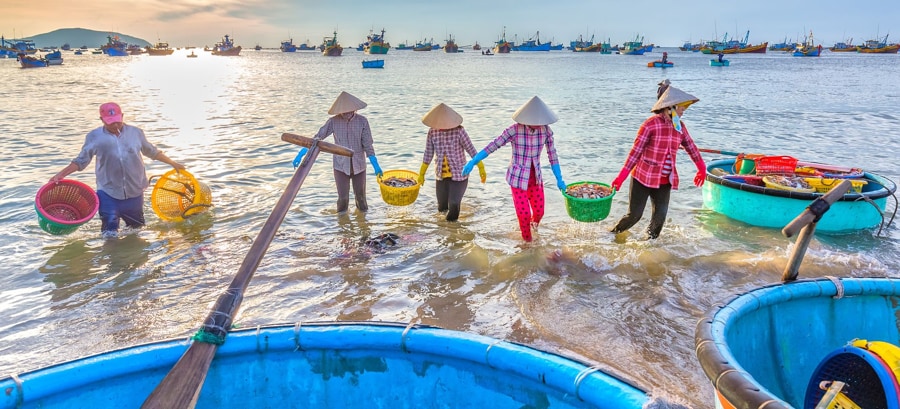 photograph some of the villagers