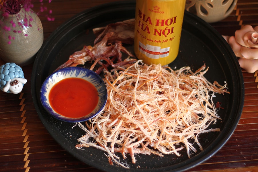 try dried squid in phan thiet