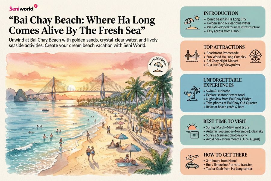 introduction To Bai Chay Beach