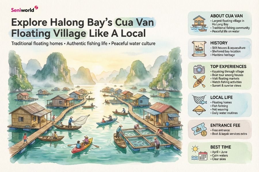 Introduction To Cua Van Floating Village