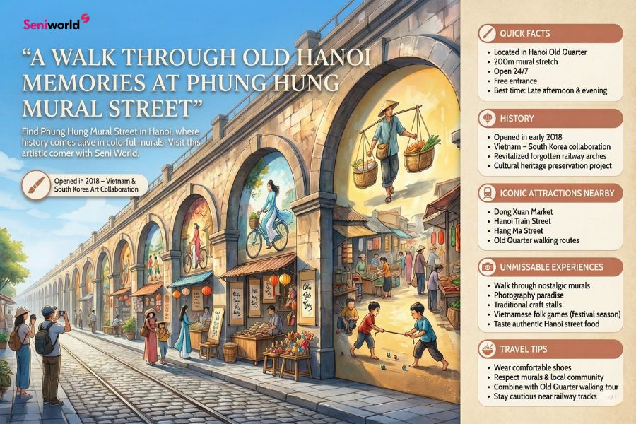 1. Introduction To Phung Hung Mural Street
