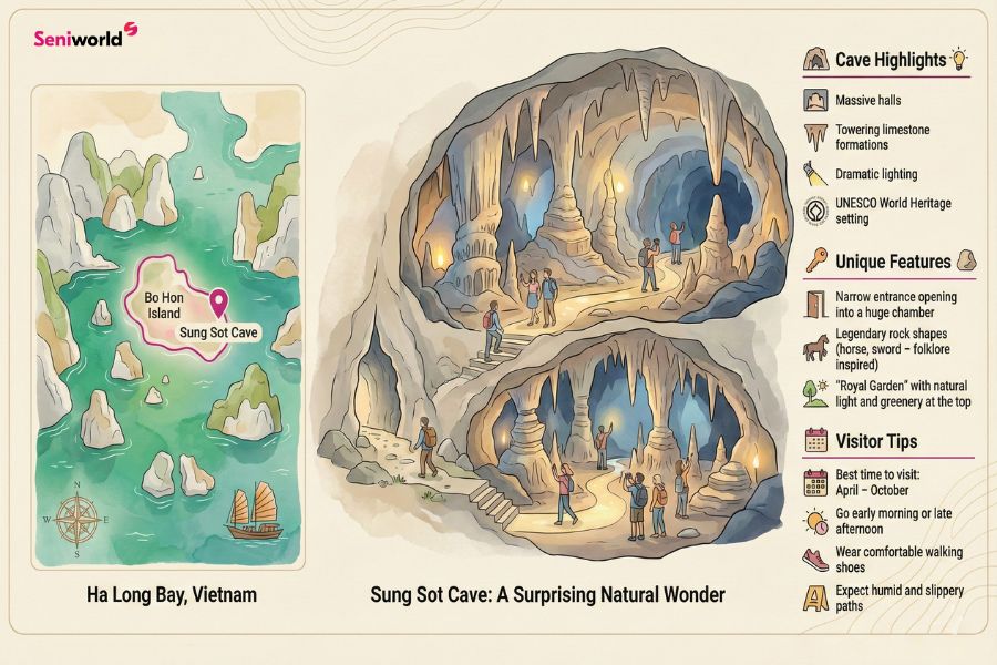 Surprise Cave (or known for its local name as Sung Sot Cave)