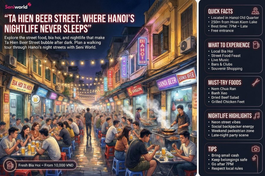 Introduction To Ta Hien Beer Street