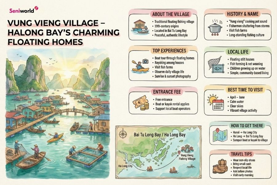 Introduction To Vung Vieng Fishing Village