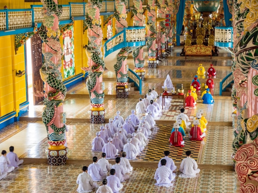 Attend a Daily Prayer Ceremony