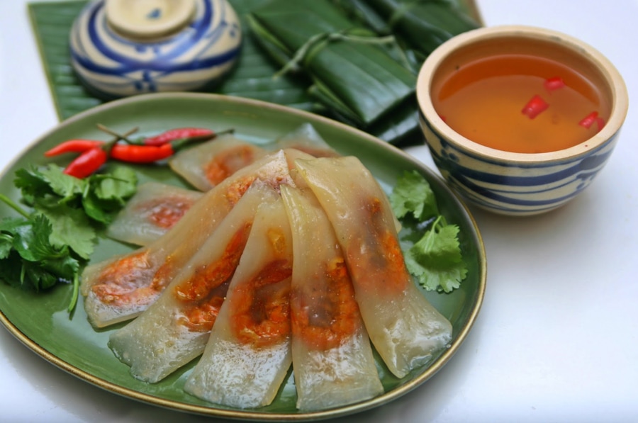 Banh Loc My Chanh (My Chanh Tapioca Dumplings)