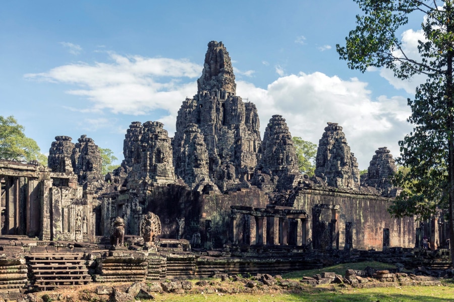 Bayon Temple in siem rap