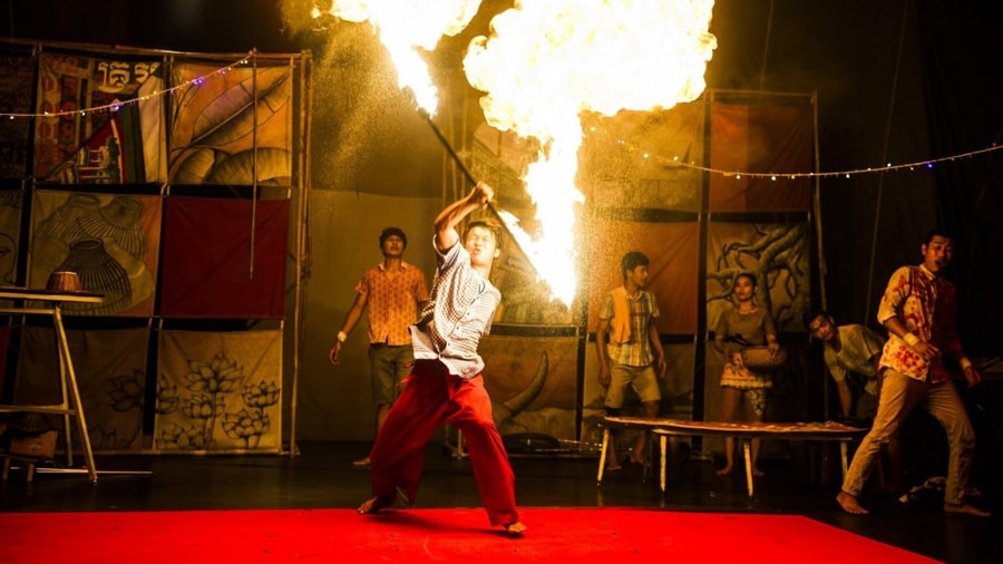 Big Top Circus Show In Phare Ponleu Selpak