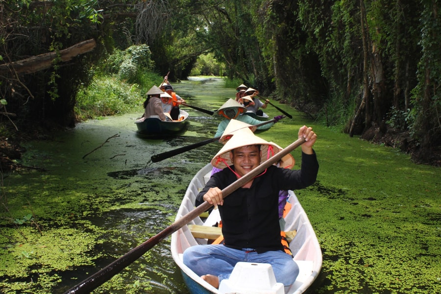 Boat Tour Through Melaleuca Forest Canals