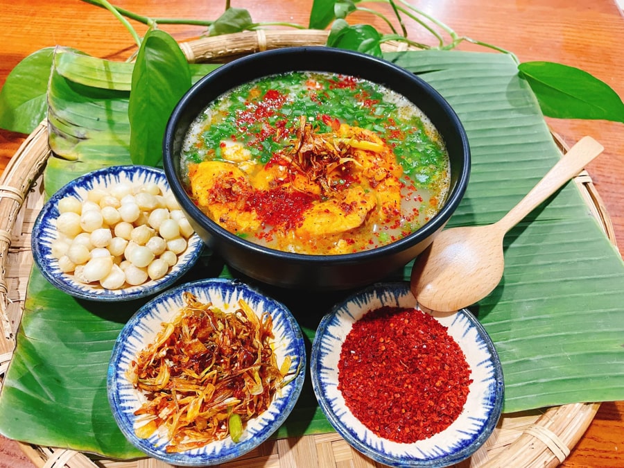 Chao Ca Vat Giuong (Flathead Fish Porridge)