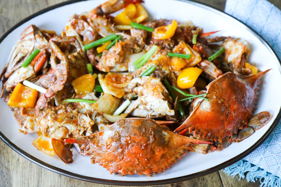 Chha Kdam (Crab Stir-Fried with Kampot Pepper)