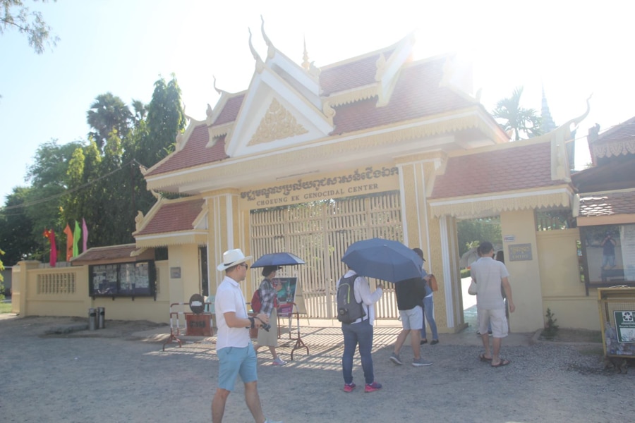 Choeung Ek is located approximately 17 kilometres south of Phnom Penh
