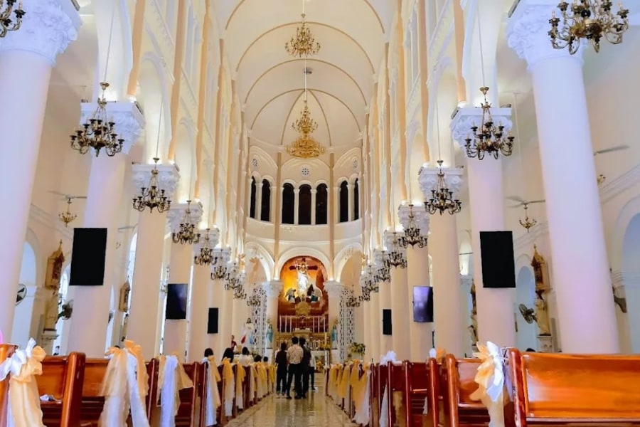 Complex Interior Design & Sacred Space of Tan Dinh Church