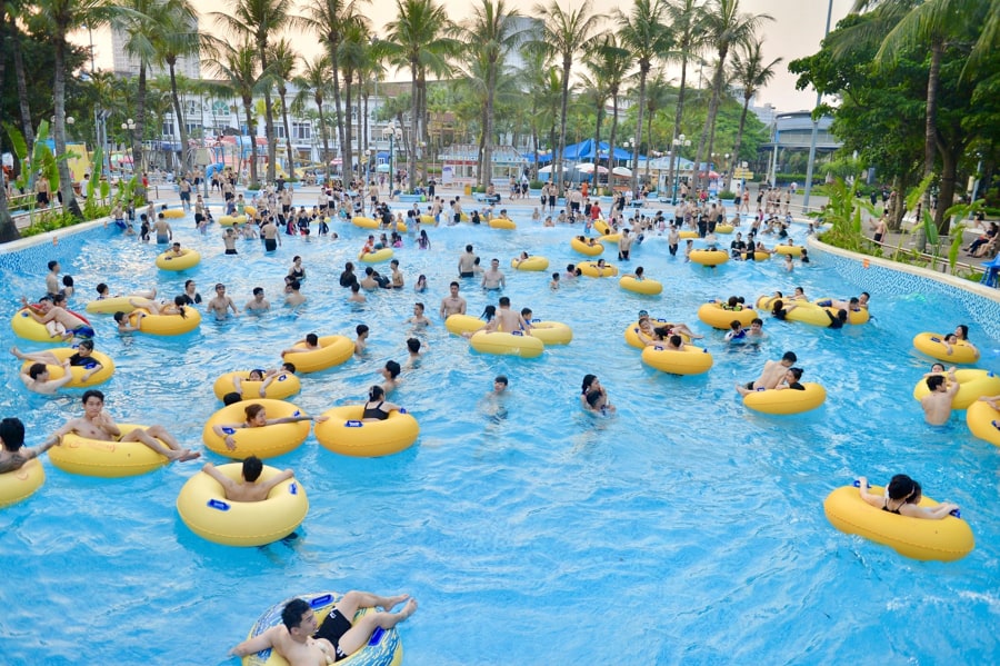 Dam Sen Water Park is part of the Dam Sen Cultural Park complex