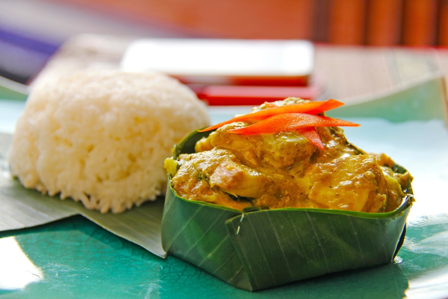 Fish Amok - Signature Cambodian Curry