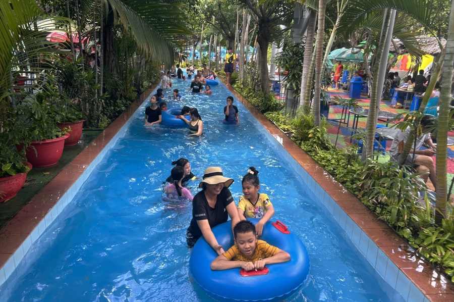 Floating Along the Lazy River