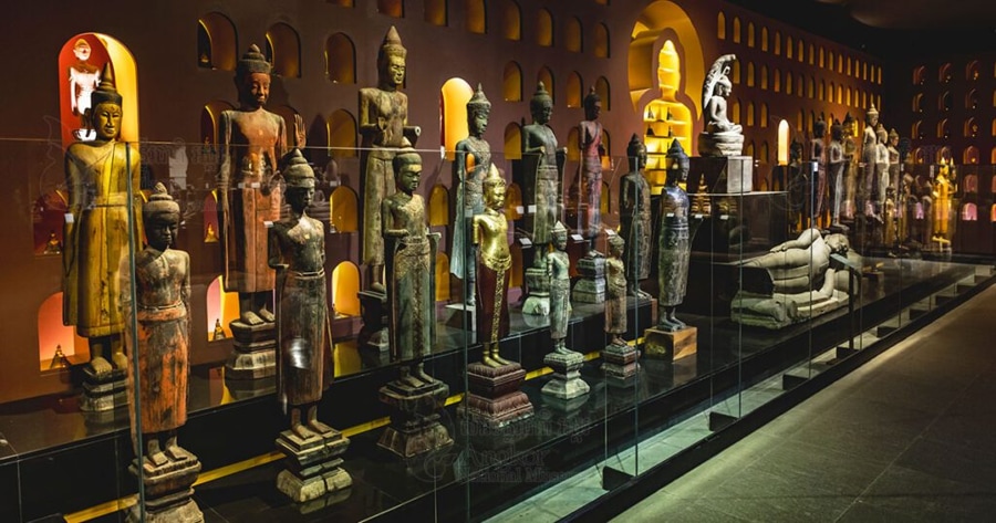 Gallery of 1,000 Buddha Images in Angkor National Museum