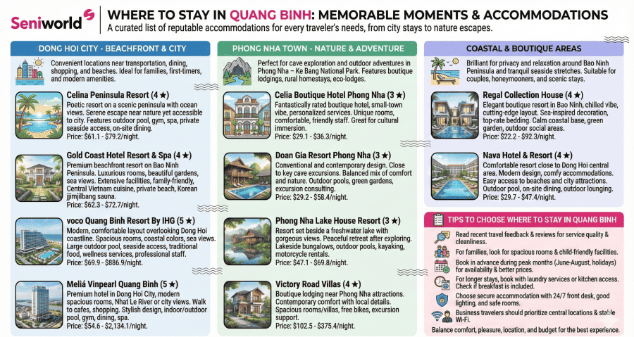 where to stay in quang binh