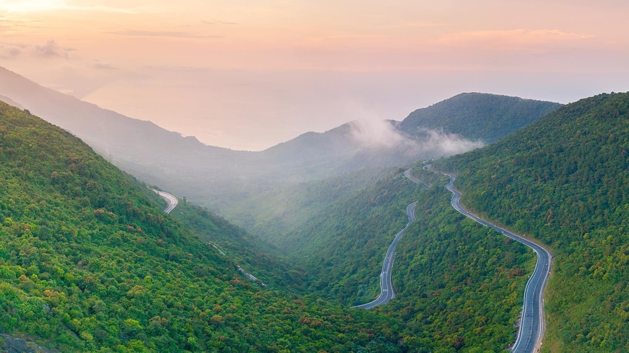 Hai Van Pass is a legendary coastal mountain pass in central Vietnam