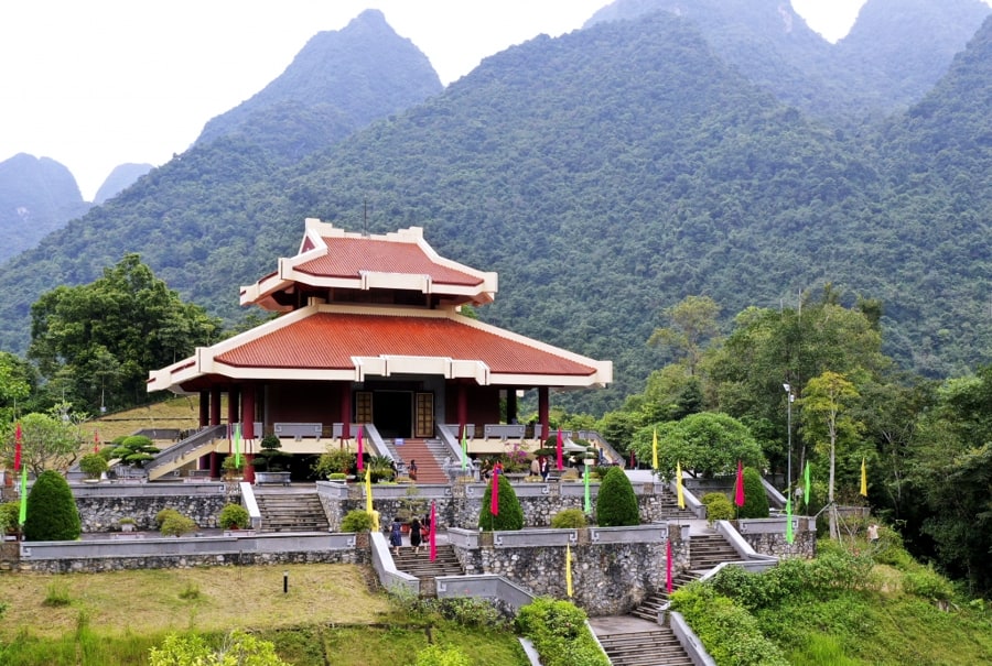 Ho chi Minh temple in Pac Bo