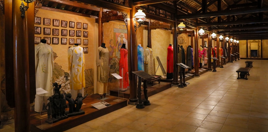 Interior Architecture Of Ao Dai Museum