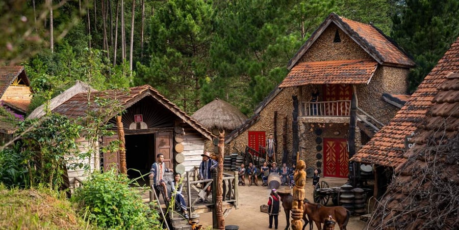 K'Ho Hamlet provides the cultural heart of Cu Lan Village
