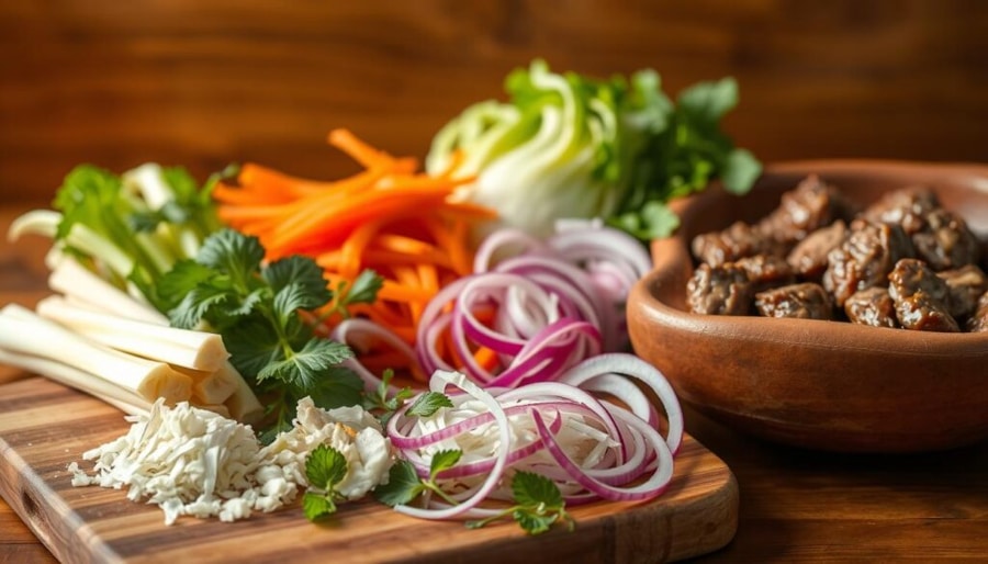 Lap Khmer (Khmer Beef Salad)