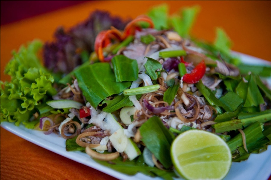 Lap Khmer (Khmer Beef Salad)