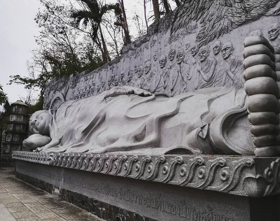 Memorial Reliefs Of Monks