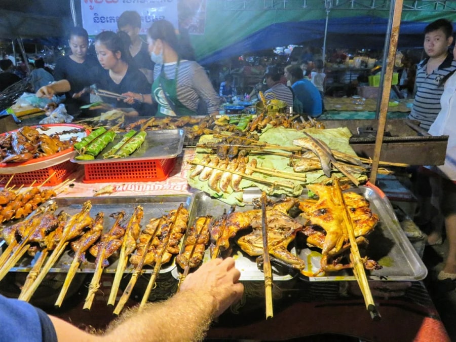 Night Food Tour And Explore Siem Reap Night Markets