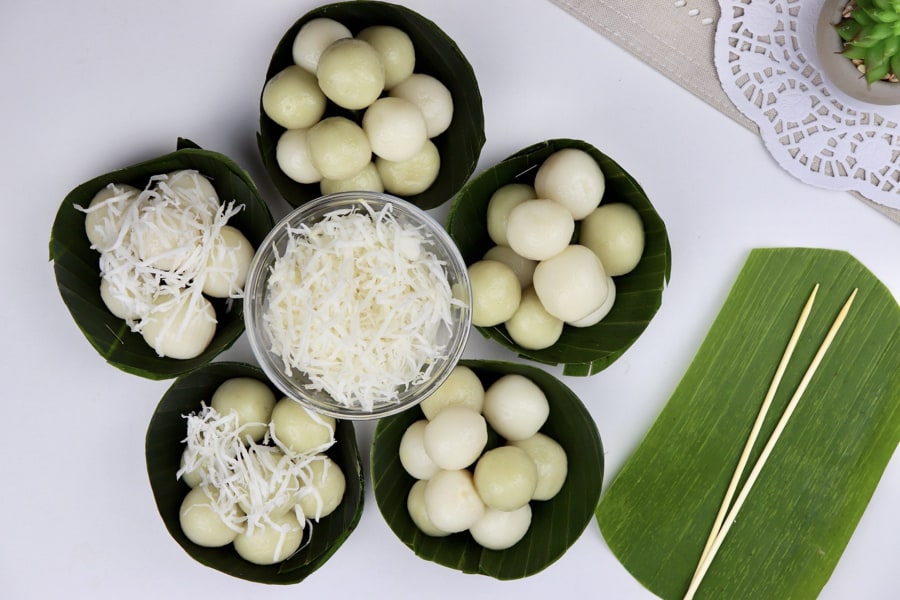 Num Plae Ai - Cambodian Sweet Rice Dumplings