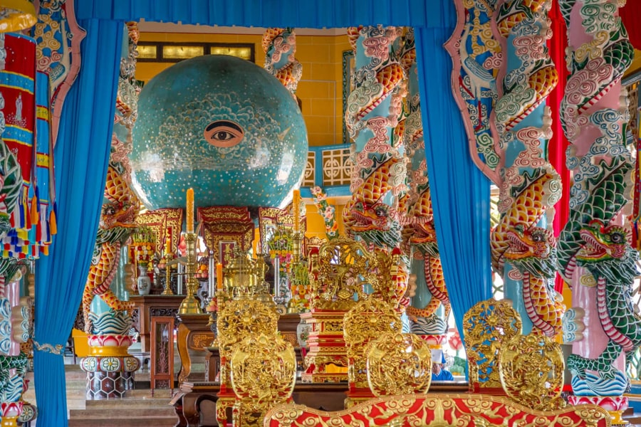Sacred Architecture of Cao Dai Temple