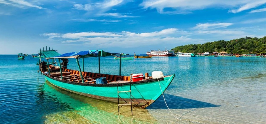 Sihanoukville to Koh Rong by private boat