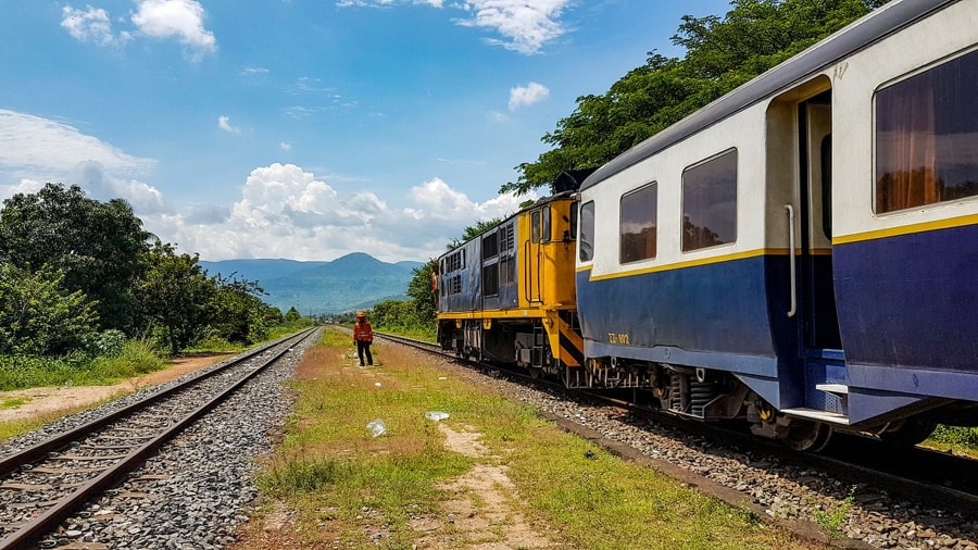 Sihanoukville to Phnom Penh by train