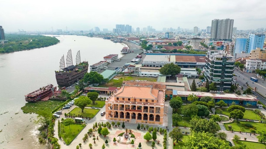 Unique Architecture Of Nha Rong Wharf