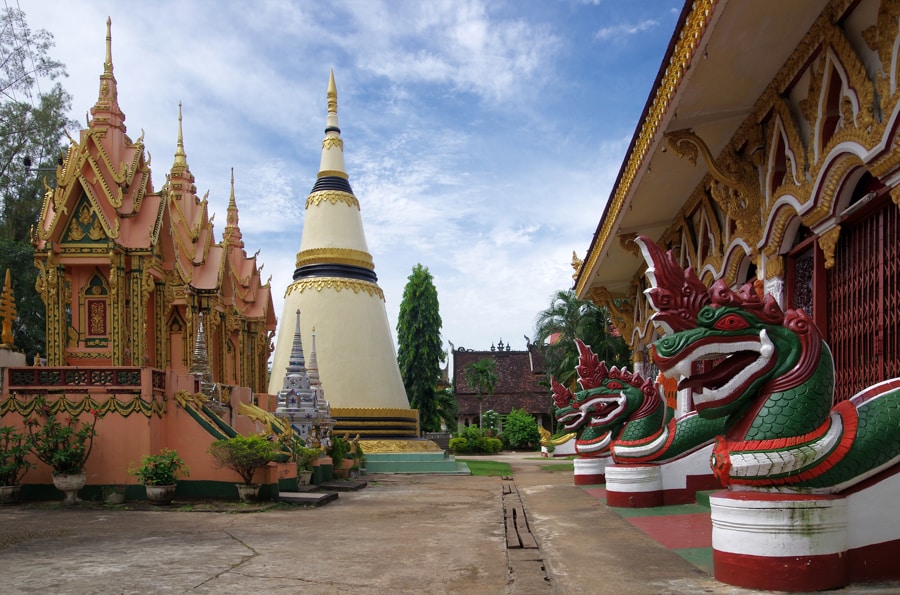 Wat Luang is one of the easiest temples to access