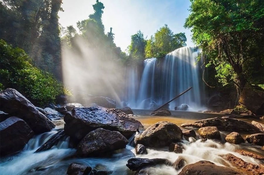 Waterfalls Of Phnom Kulen