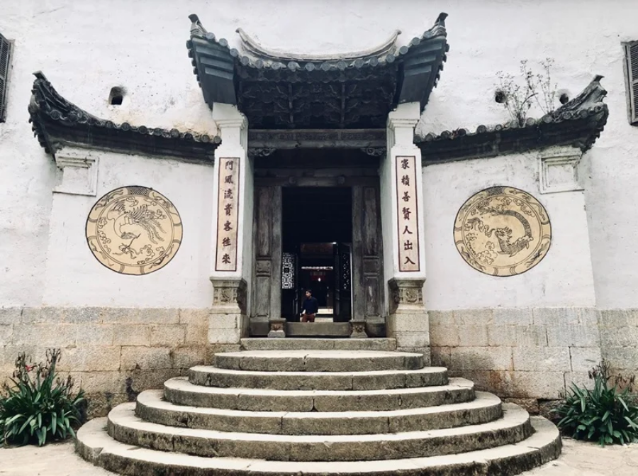 Hmong King Palace Ancient Architecture Amid Dong Van Peaks