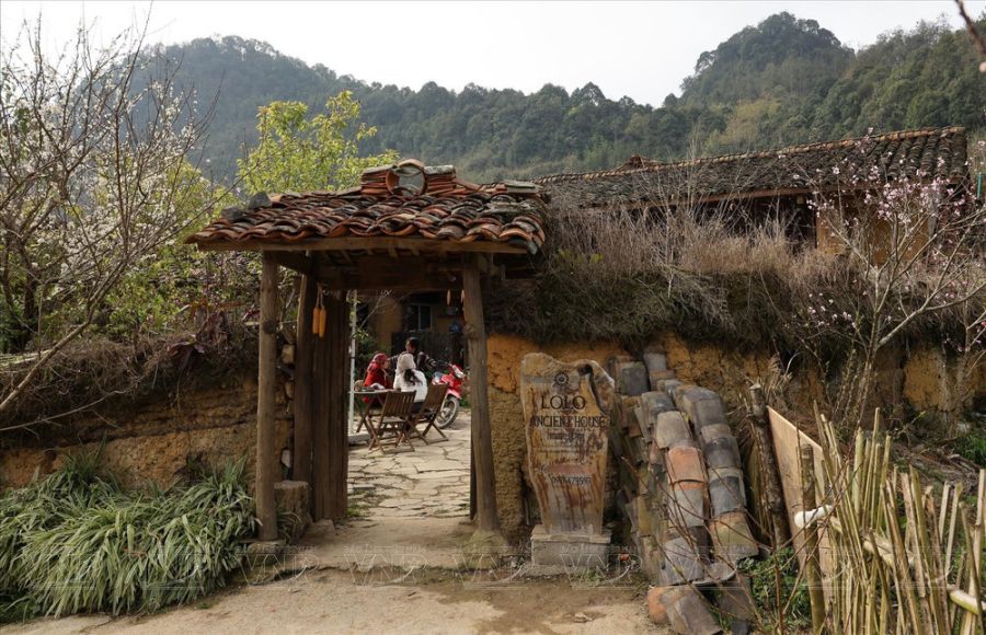 Traditional Lo Lo Earthen Houses