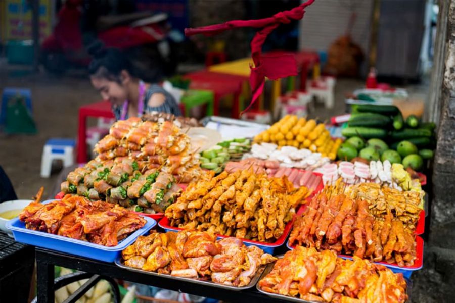 Local Food And Lao Cai Specialties Area