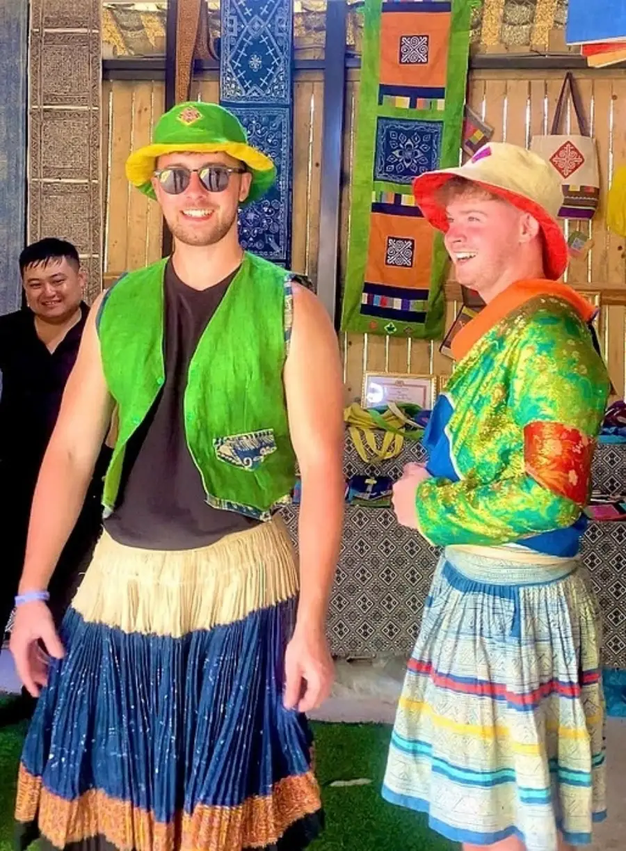 Try on Traditional H’Mong Clothes for Photos