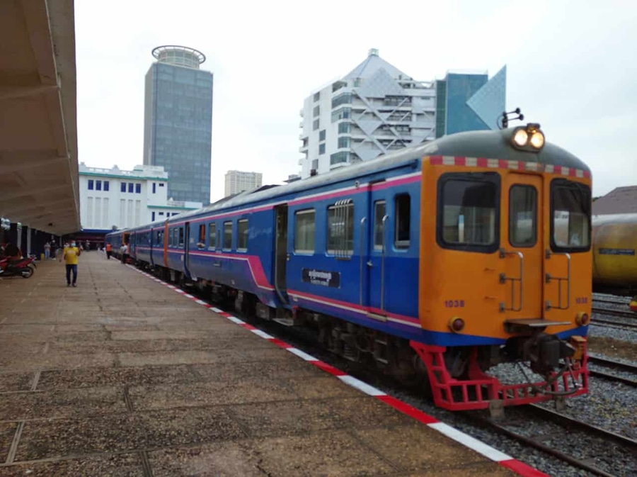 train in cambodia