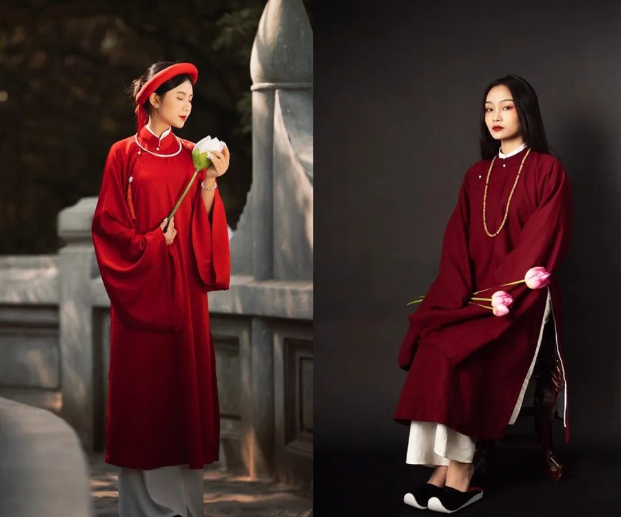 Ao Ngu Than is a traditional Vietnamese garment