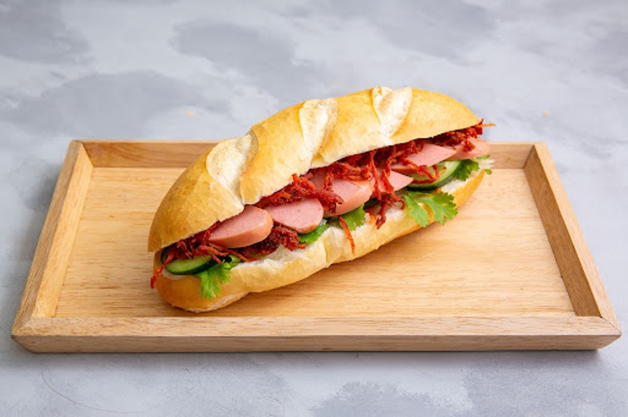 Baguette with Pork Sausage