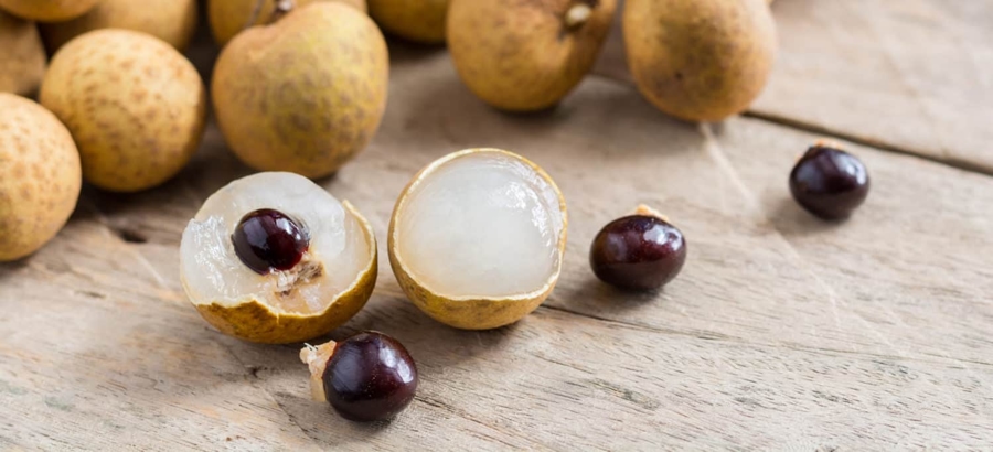 Longan is a tropical fruit